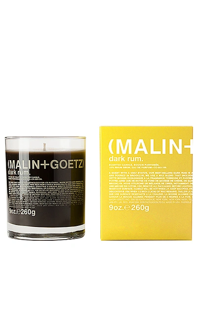 Malin + Goetz Dark Rum Candle In White