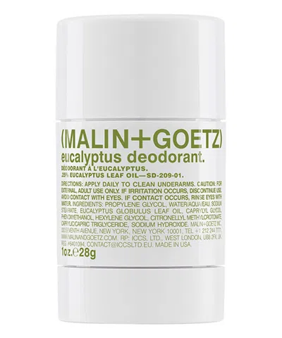 Malin + Goetz Eucalyptus Deodorant Travel 28 G In White