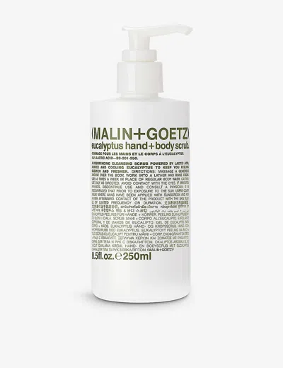 Malin + Goetz Eucalyptus Hand And Body Scrub In White