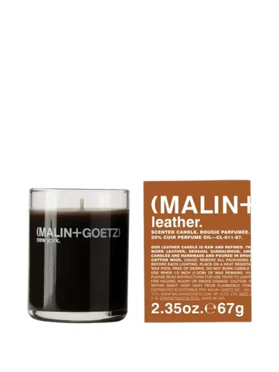 Malin + Goetz Leather Votive Candle In Black