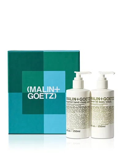 Malin + Goetz Malin And Goetz Bergamot + Bright Gift Set ($76 Value) In White