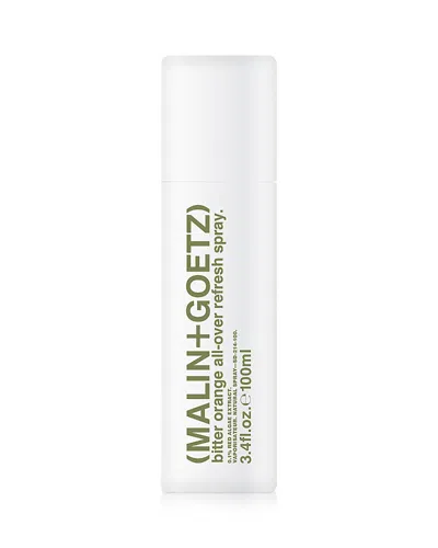 Malin + Goetz Malin And Goetz Bitter Orange All Over Refresh Spray 3.4 Oz. In Transparent
