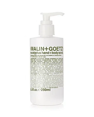 Malin + Goetz Malin And Goetz Eucalyptus Hand + Body Scrub 8.5 Oz. In White