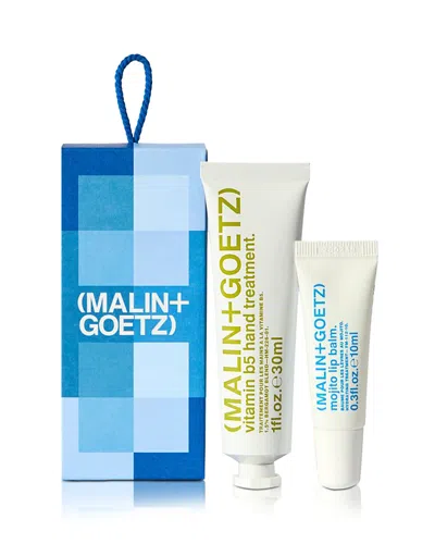 Malin + Goetz Malin And Goetz In Good Hands Gift Set ($34 Value) In White