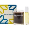 Malin + Goetz Malin+goetz Notes Of Nostalgia Set $65 Value In Transparent