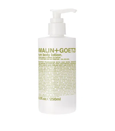 Malin + Goetz Rum Body Lotion In White