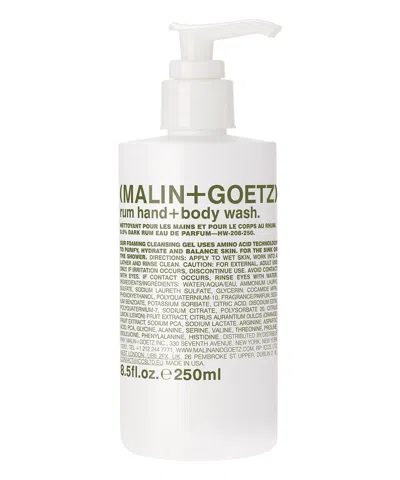 Malin + Goetz Rum Hand + Body Wash 250 ml In White
