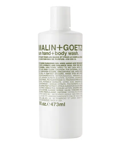 Malin + Goetz Rum Hand + Body Wash 473 ml