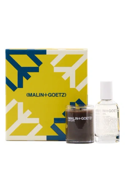 Malin + Goetz Malin+goetz That's The Spirit Dark Rum Gift Set $125 Value In Transparent