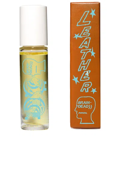 Malin + Goetz X Brain Dead Leather Perfume Oil In Transparent