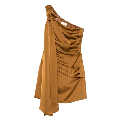 MALINA DRESSES BROWN