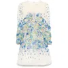 Malina Womens Ditsy Leoni Floral-print Silk-blend Mini Dress In Multicolor