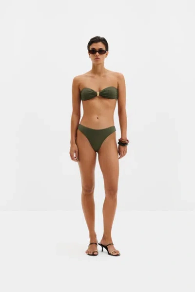 Malina Leana Low Rise Bikini Bottoms In Multi