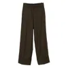 Malina Cuffed Trousers In Brown