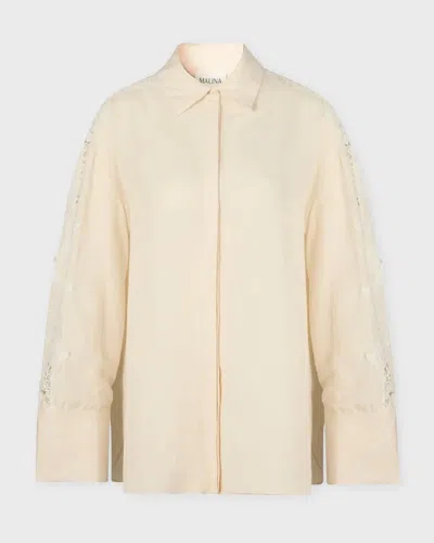 Malina Skjorta Ember Vanilj