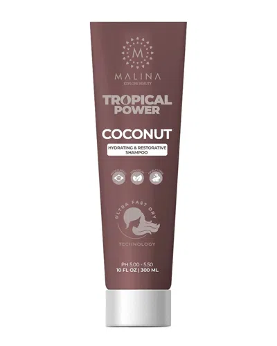 Malina Unisex 10oz Hydrating & Restorative Coconut Shampoo