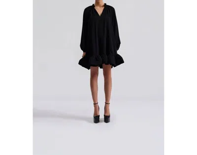 Malina Women's Alva Mini Dress In Black