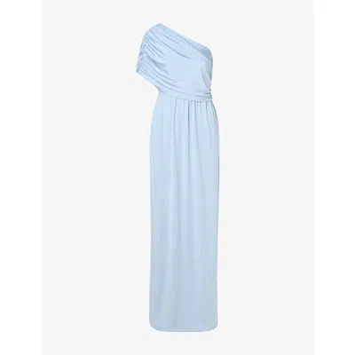 Malina Womens Sky Jennica Maxi Dress In Blue