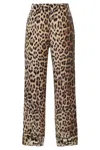 Maliparmi - Trousers - 460724 - Black/beige In Animal Print