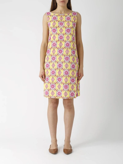 Maliparmi Abito Marigold Jersey Dress In Yellow