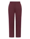 Maliparmi Belt-loop Trousers In Red