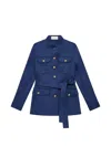 Maliparmi Belted Button-fastening Jacket In Multi