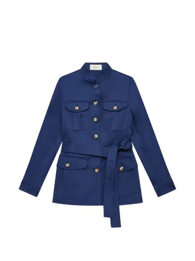 Maliparmi Belted Button-fastening Jacket In Multi