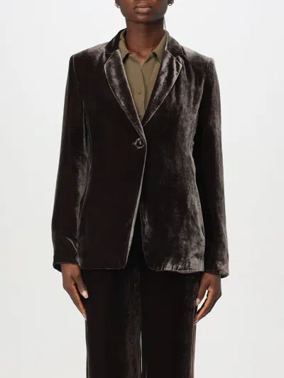 Maliparmi Blazer  Woman Color Brown In Braun