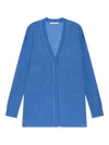 Maliparmi Button-front Cardigan In Blue