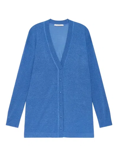 Maliparmi Button-front Cardigan In Blue