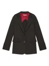 Maliparmi Button Flap-pocket Blazer In Brown