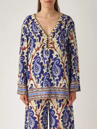 Maliparmi Caftano Mirtle Paisley Shirt