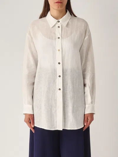 Maliparmi Camicia Summer Linen Shirt In Neutral