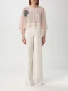 Maliparmi Cappa Precious Flowers Jacket In Natural
