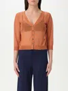 Maliparmi Cardigan Tulle Cardigan In Amber