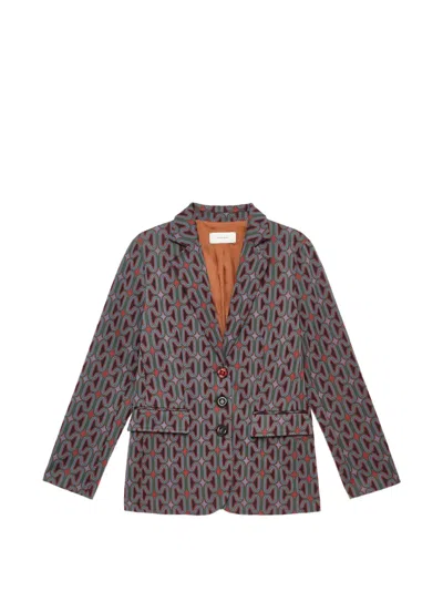 Maliparmi Chain-motif Blazer In Multi