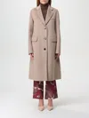 Maliparmi Stitching Coat In Dove Grey