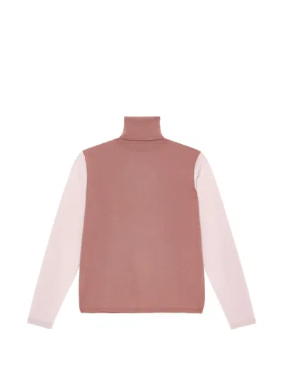 Maliparmi Colours Of The World Embroidered Roll-neck Sweater In Pink