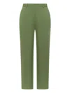 Maliparmi Concealed-fastening Trousers In Green