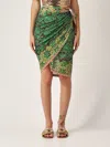 Maliparmi Cotone Shawl In Green