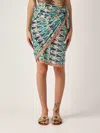 Maliparmi Cotone Shawl In Green