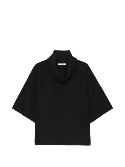 Maliparmi Crossover Draped-effect Sweater In Yellow