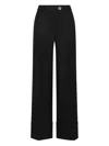 Maliparmi Cuffed Button-fastening Trousers In Black