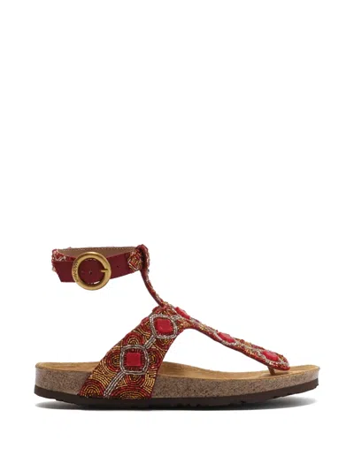 Maliparmi Diamond Beads Infrabijoux® Sandals In Multi