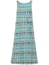 Maliparmi Geometric-print Dress In Multi