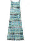 Maliparmi Geometric-print Dress In Multi