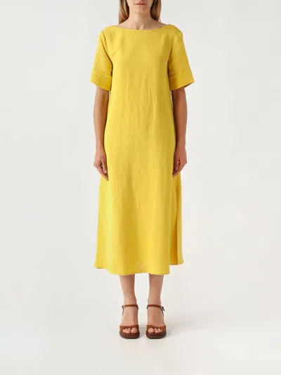 Maliparmi ドレス レディース カラー レモン In Yellow