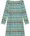 Maliparmi Geometric Mimosa Dress In Multi