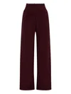 Maliparmi Elasticated-waist Straight Trousers In Red
