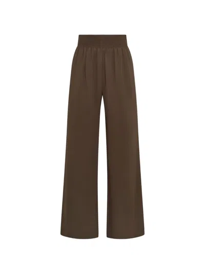 Maliparmi Elasticated-waistband Trousers In Brown
